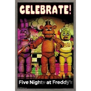 Five Nights At Freddy's - Celebrate Wall Poster